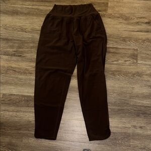 Carbon38 Dark Brown Jogger Pants size medium